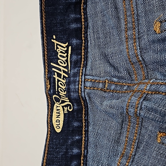 Old Navy The Sweet Heart Denim Jean's Size 6R #W-863 - Picture 5 of 14